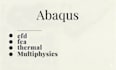 perform fea, cfd and thermal simulation using abaqus