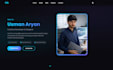 create a modern responsive websites with HTML, CSS, and javascript