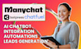 manychat automation, botpress chatbot, chatfuel, vapi ai, go highlevel expert