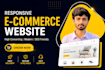 design and develop user interactive custom e commerce store