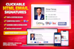 make clickable html email signature for outlook, gmail, apple mail