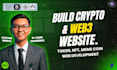 build website crypto token, nft and meme coin website