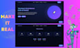 build website crypto token, nft and meme coin website