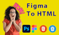 convert PSD to HTML CSS with pixel perfect responsive design