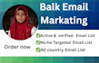 send bulk emails for marketing  and promotion