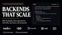 build your backend with nodejs, python, go or java