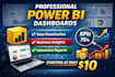 create intuitive and interactive power bi dashboards