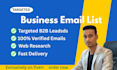 do verified business email list and prospect list
