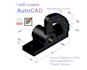 create professional 3d mechanical autocad drawing