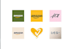 design amazon logo and trademark research