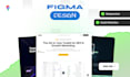 do figma website design, website ux, figma design
