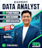 do data analysis using python pandas numpy excel and visualization