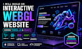 build an interactive webgl website using three js and react