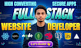build custom website development as full stack mern stack developer