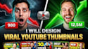 do design high CTR thumbnails in 4 hours