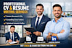 design professional cv write resume create cover letter linkedin optimize uk usa