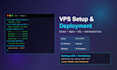 setup your vps install docker nginx SSL and deploy self hosted web apps
