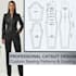 provide professional sewing patterns for catsuits and corset