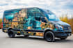 draw vehicle wrap design, car wrap, van wrap