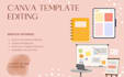 design digital notebook and canva designs