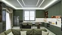 do photorealistic 3d kitchen design and rendering