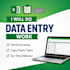 do data entry, copy paste and typing work professionally