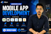build mobile app development, flutter, react native, android ios app