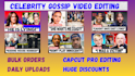 celebrity goosip video editing