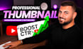 design you professional youtube thumbnails