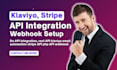 do API integration, rest API klaviyo email automation stripe API php API webhook