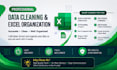 clean, organize and prepare your data in excel for analysis