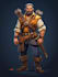 create 2d game character or 2d game character