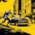create dynamic action comic book cover