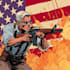 create dynamic comic splash page illustration