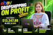 do ebay dropshipping on profit share