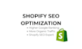 do shopify product page SEO optimization for better ranking