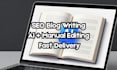 write SEO optimized blog articles using ai and manual editing