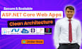 develop secure, scalable dot net core mvc, web API