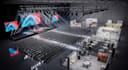 do 3d event floor plan, exhibition stand, conference, stage 3d design