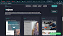 build responsive react js frontend website and web app