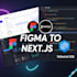 convert figma to pixel perfect next js and tailwind CSS website