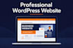 design a professional website with SEO setup