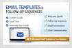 write professional email templates and follow up sequences