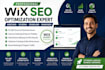 fix optimize, build wix seo wix indexing wix schema markup website crawling
