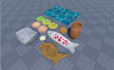 create low poly handpainted 3d assets for your game