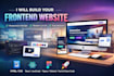 be your website frontend developer