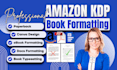 design books on canva, print layout for ebook, kindle word document formatting