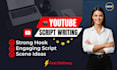 write engaging youtube scripts for viral or faceless videos