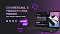 create commercial and promotional videos