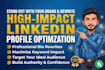 rewrite and optimize your linkedin profile for personal branding